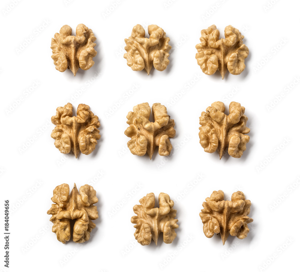 Kernel isolated on white background. Kernel isolated on white background.