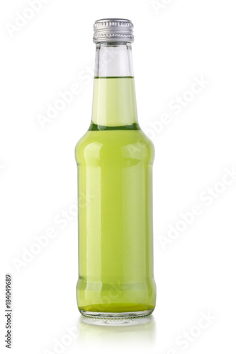 juice bottle isolated