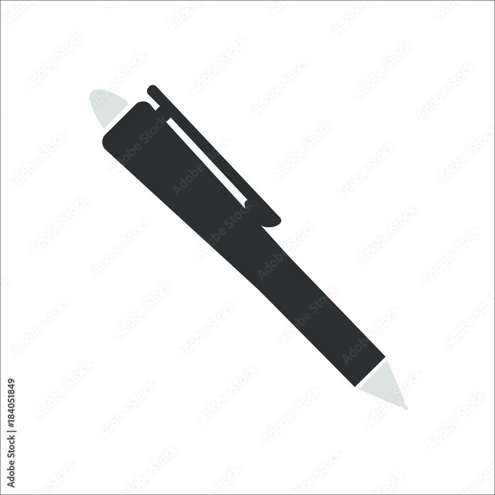 Pen icon. Vector Illustration Pen icon. Vector Illustration