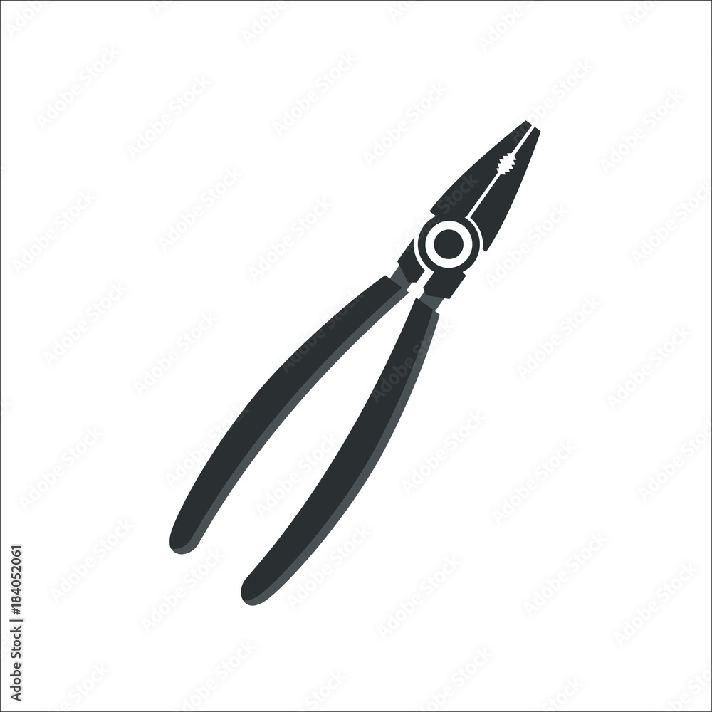 Pliers icon. Vector Illustration Pliers icon. Vector Illustration
