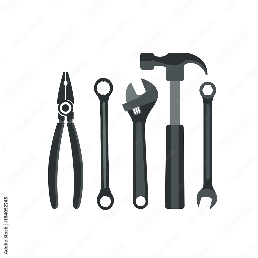 Adjustable wrench icon Adjustable wrench icon