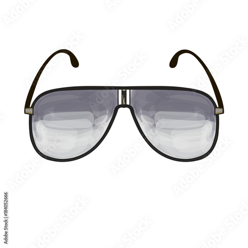 Accessory vector drawing isolated white background