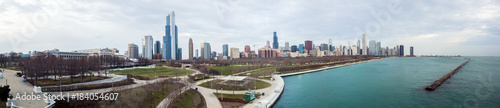 Drone View on Chicago © Michael Bogner