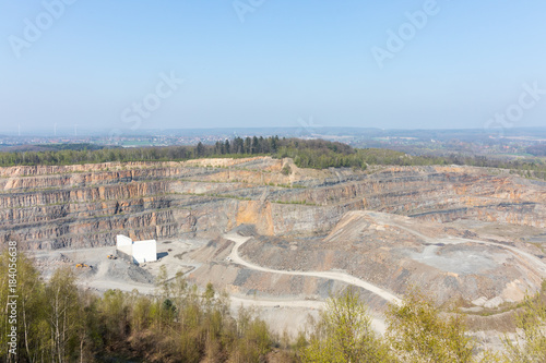 Alter Tagebau, Piesberg, Osnabrück, Norddeutschland photo