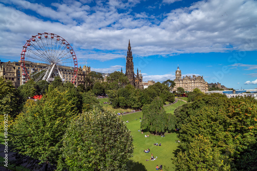 East Princes Street Gardens, Edinburgh, Scotland