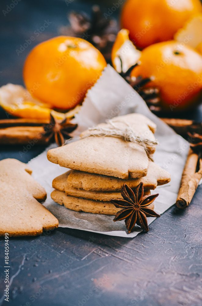 Fototapeta premium Christmass Tasty Cookies