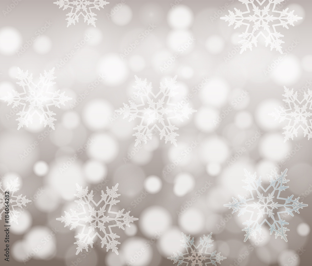 Background design with snowflakes Background design with snowflakes