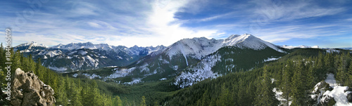 Panorama z Gęsiej Szyi photo