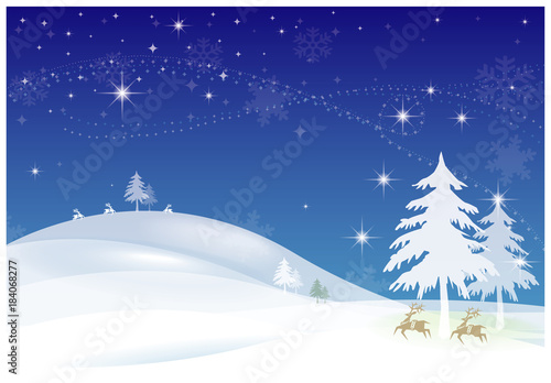 Merry Christmas and happy new year background vector design © phoopanotpics