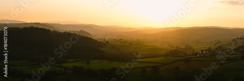 Evening countryside panorama © Evan