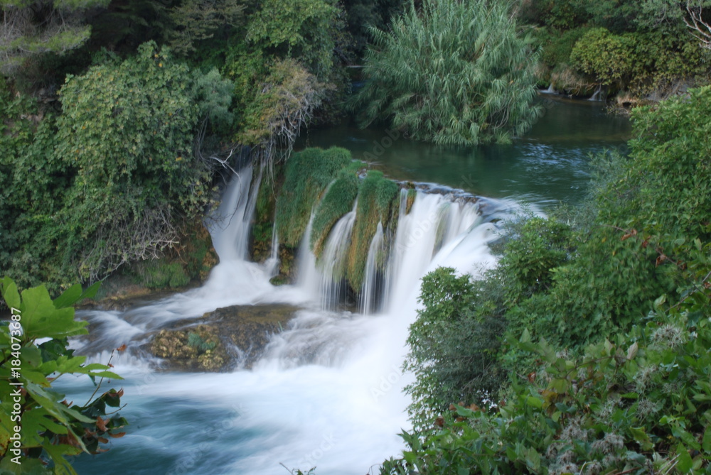 Obraz premium Wasserfall Natur
