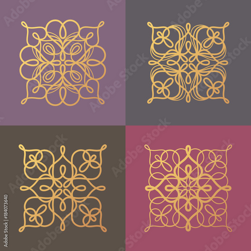 Set the template to create a logo.