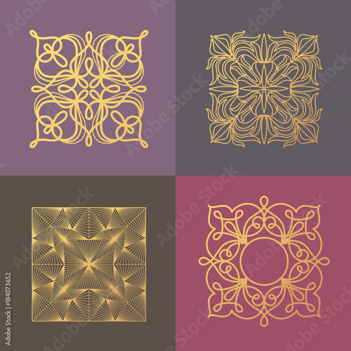 Set the template to create a logo.