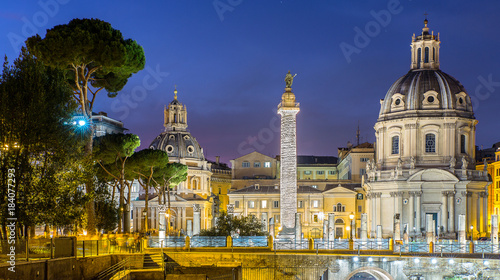 Canvas Print Colonne Trajane Rome