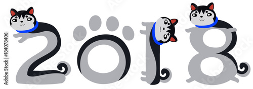 Siberian Husky 2018 characters