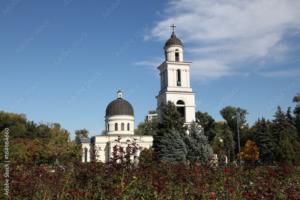 Nativity Cathedral and bell tower in Kishinev (Chisinau), Moldova Nativity Cathedral and bell tower in Kishinev (Chisinau), Moldova
