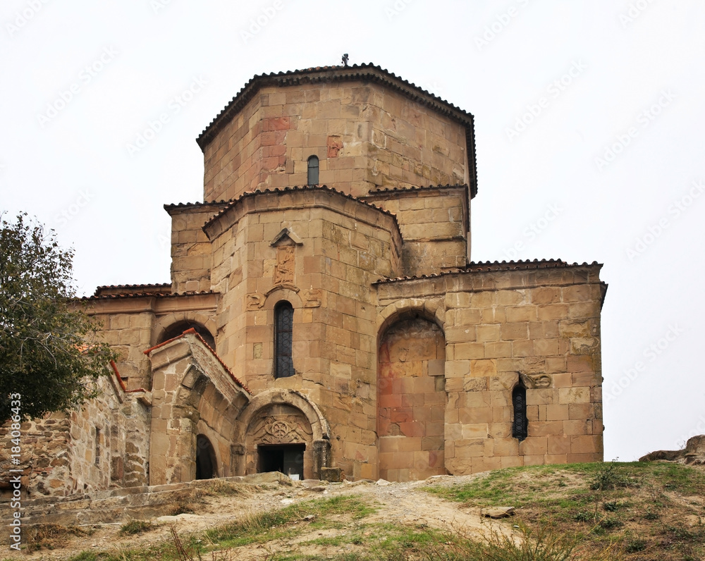 Jvari monastery - Monastery of the Cross near Mtskheta. Georgia