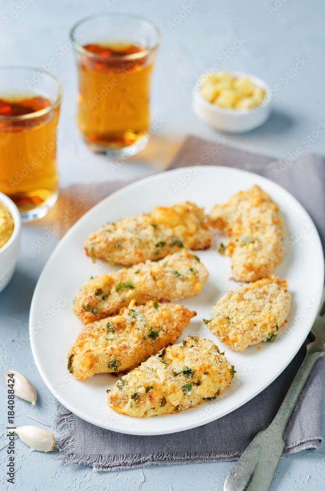 Baked Parmesan Parsley Crusted Chicken Baked Parmesan Parsley Crusted Chicken