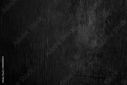 Wooden black background, blank designer