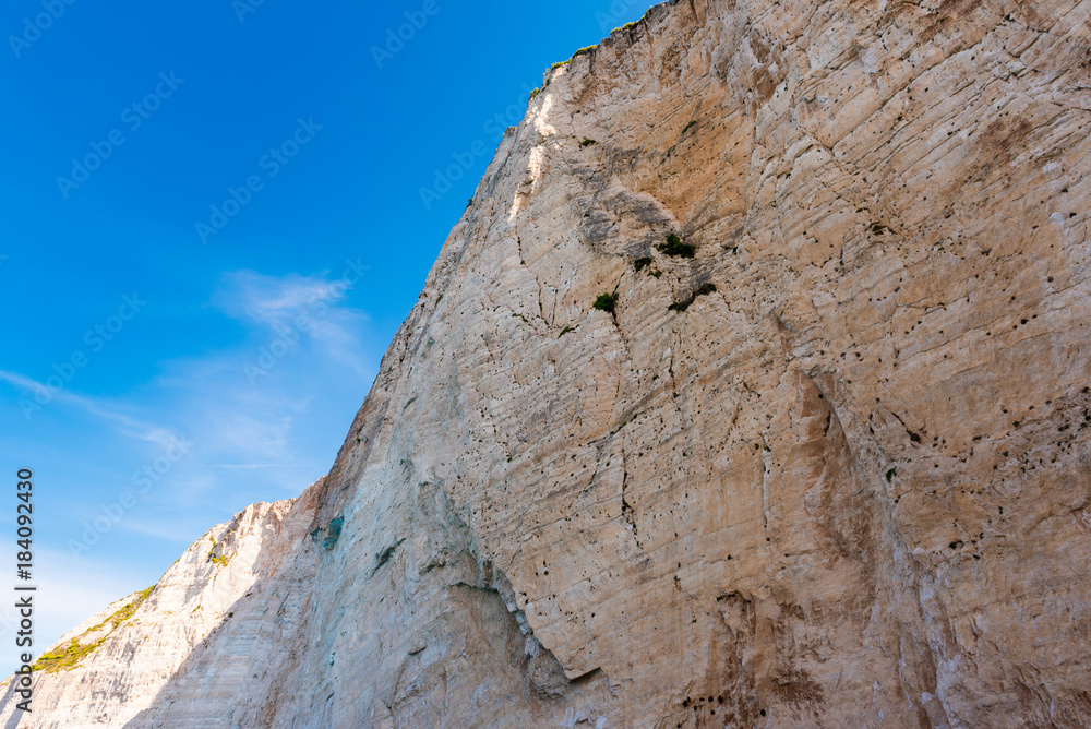 Fototapeta premium Amazing rock formation in Navagio bay on Zakynthos island, Greece