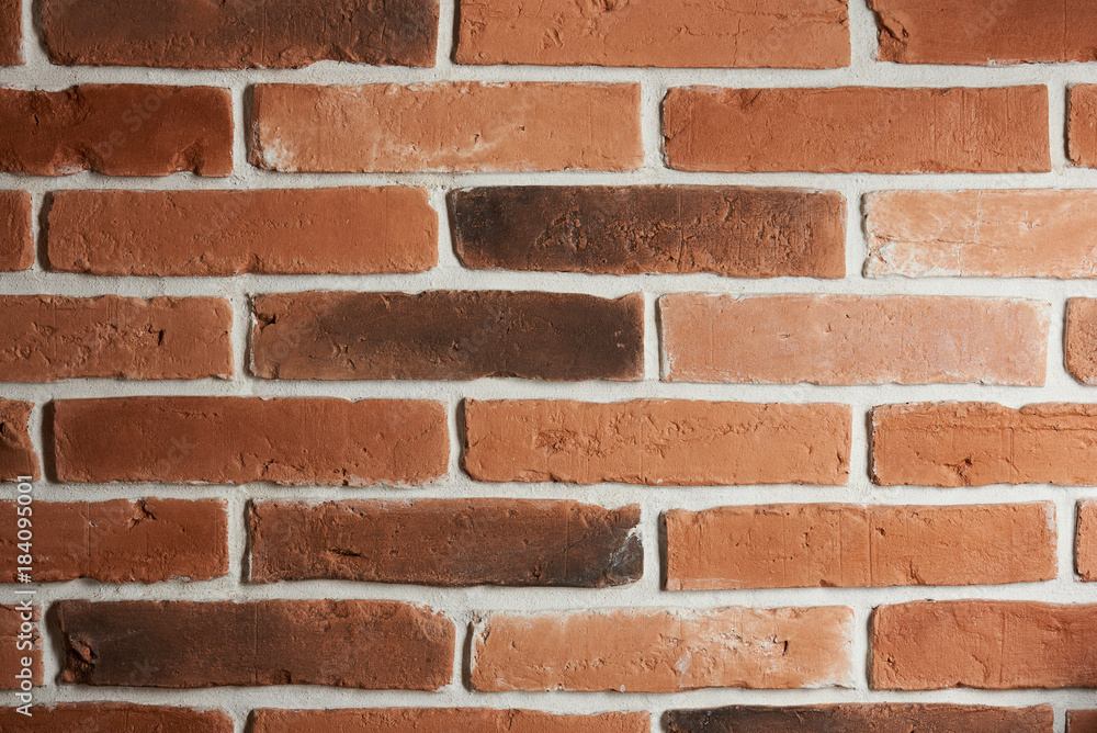 Fototapeta premium New brick wall