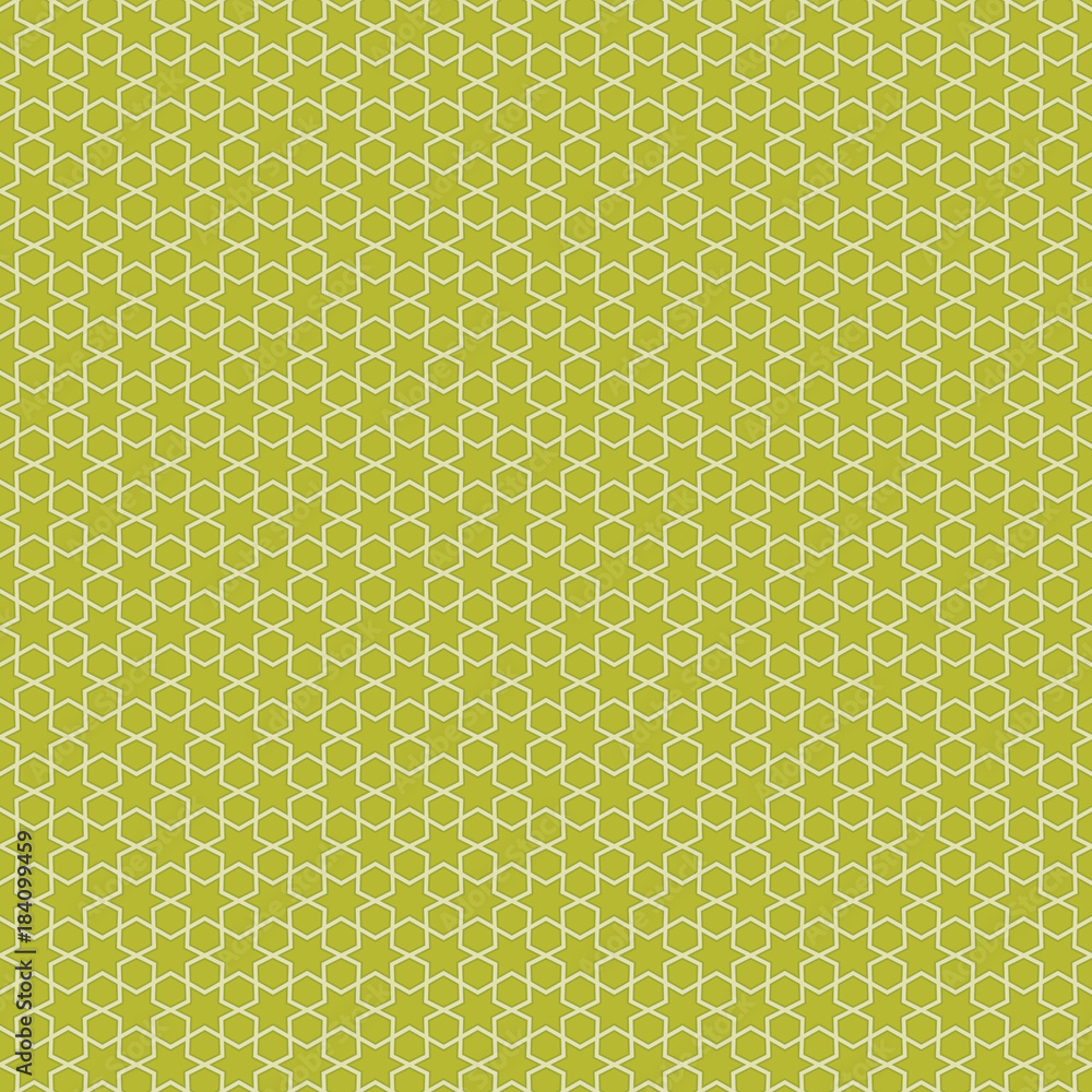 Cute seamless vector holiday background with light green stars on mid green background. Clipping mask for easy repeats. For Christmas cards, wrapping paper, wallpapers. Cute seamless vector holiday background with light green stars on mid green background. Clipping mask for easy repeats. For Christmas cards, wrapping paper, wallpapers.