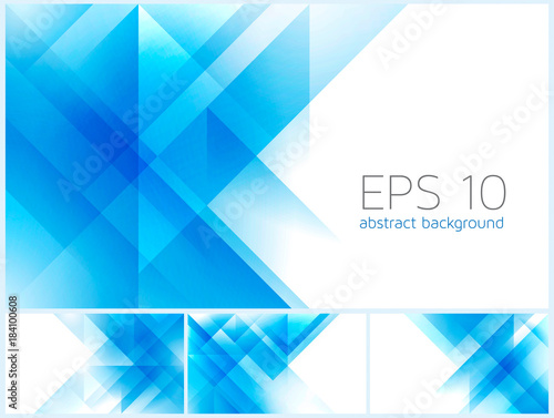 Triangle abstract background