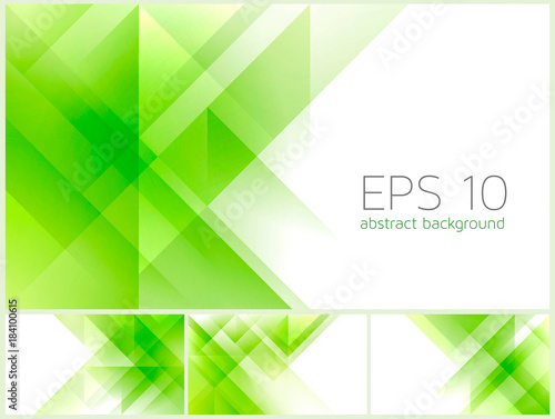 Triangle abstract background
