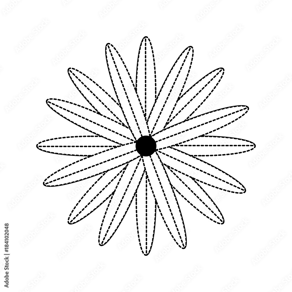 flower sticker vector illustration flower sticker vector illustration
