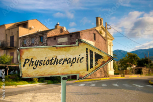 Schild 198 - Physiotherapie