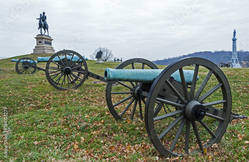 Cuadro en lienzo View of the Gettysburg battlefield, site of the bloodiest battle of the Civil War