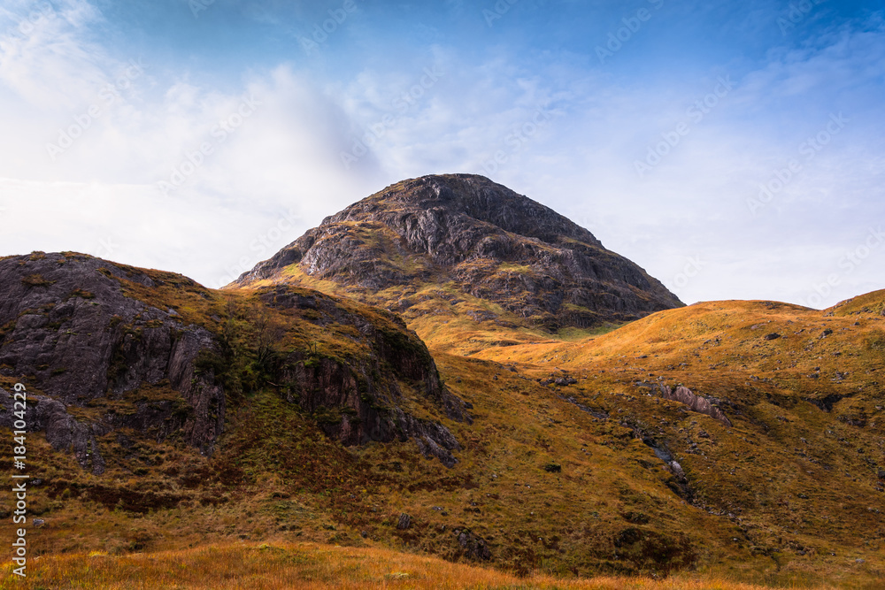 Glencoe mountain panorama