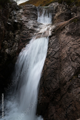 Glencoe waterfall