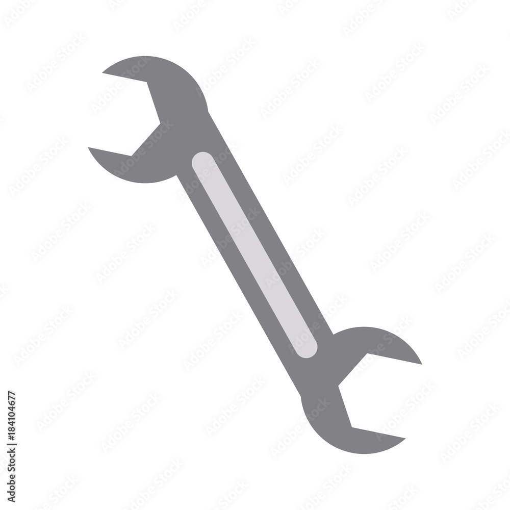 Wrench construction tool icon vector illustration graphic design Wrench construction tool icon vector illustration graphic design