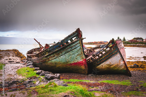 Abandoned fishing boats © Robert