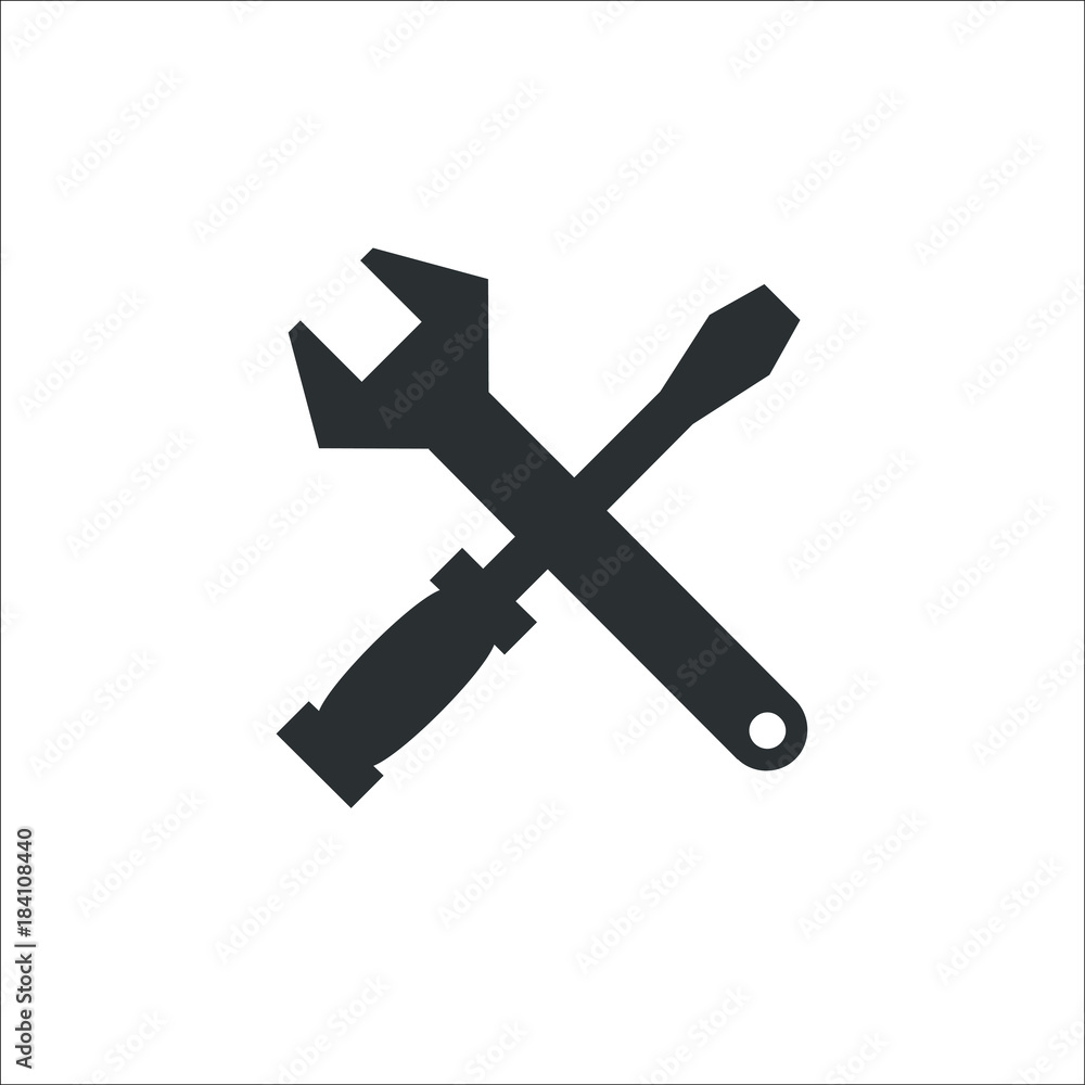 Service icon. Vector Illustration Service icon. Vector Illustration