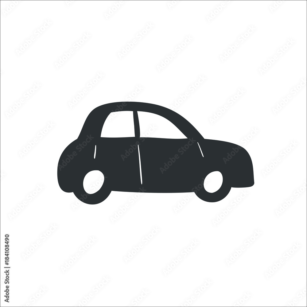 Fototapeta premium Car icon. Vector Illustration