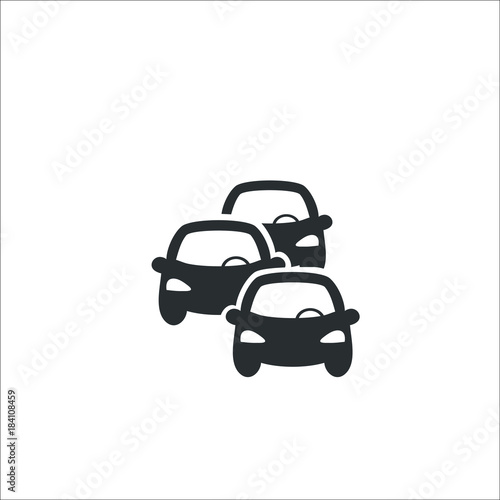 Cars icon. Vector Illustration photo