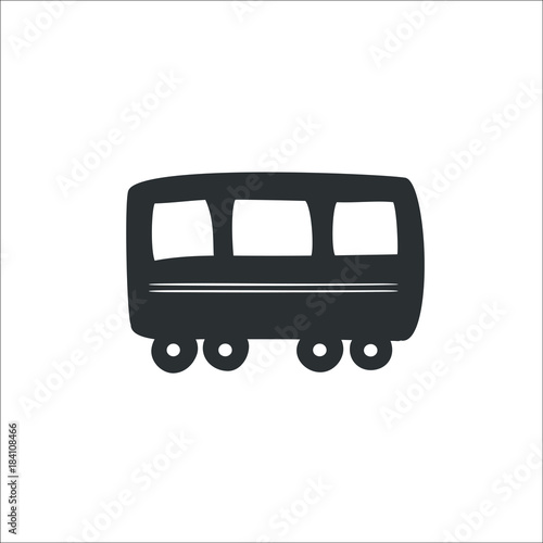 Train icon. Vector Illustration