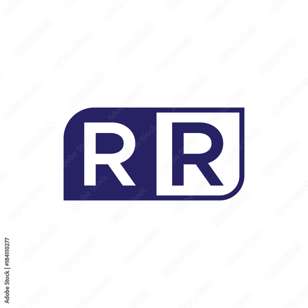 initial letter logo simple shape initial letter logo simple shape