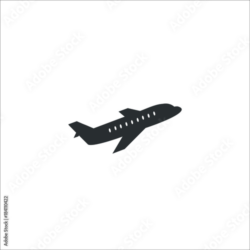 Plane icon. Vector Illustration