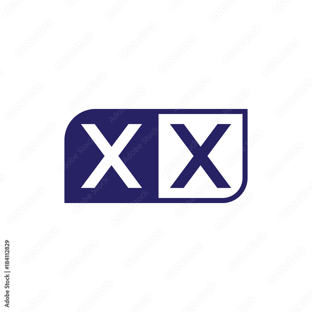 initial letter logo simple shape initial letter logo simple shape