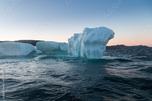 Iceberg at Sunset © David