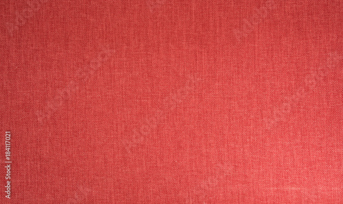 Red textile fabric background