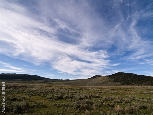Idaho rangeland sky