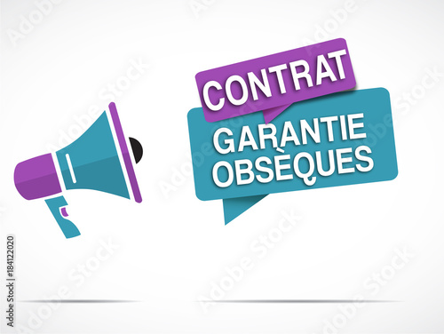 megaphone : garantie obsèques