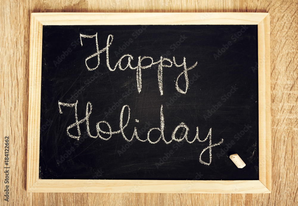 Fototapeta premium Happy Holiday