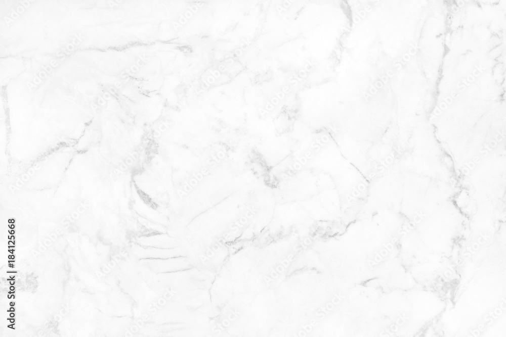 Obraz premium White marble texture in natural pattern with high resolution for background and design art work. White stone floor.