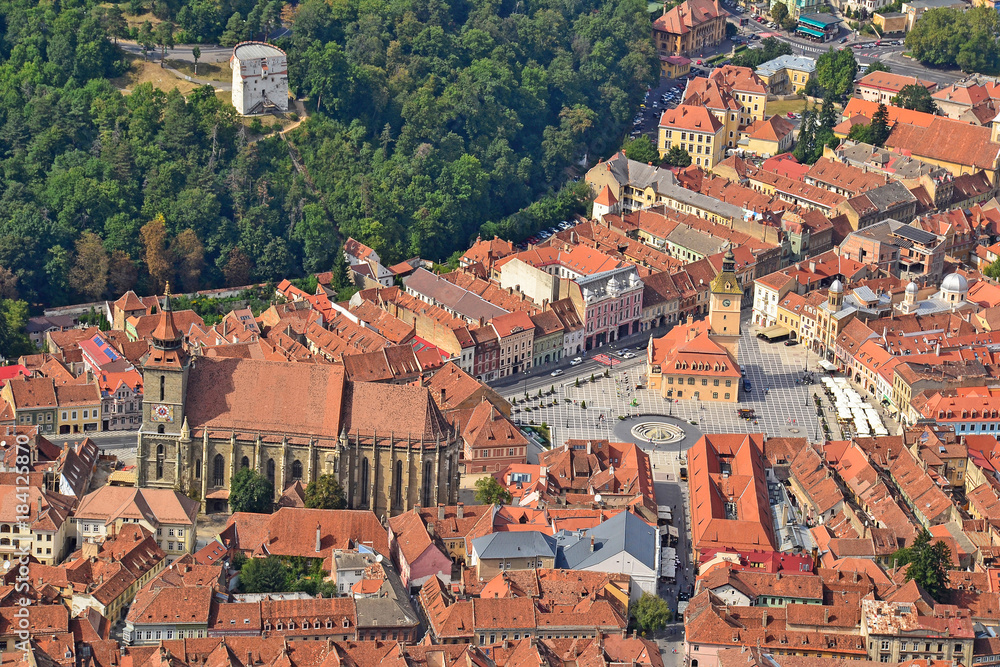 View of Brasov city, Romania