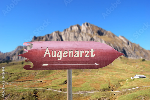 Schild 250 - Augenarzt